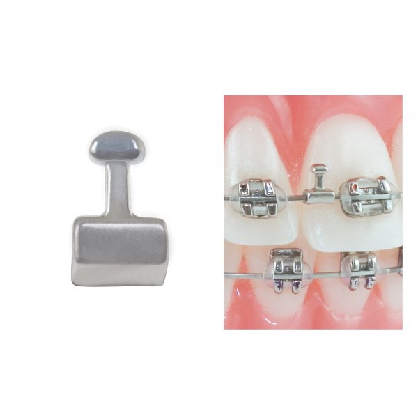 Attachments Archwire Hooks Crimpable Bi-Directional Ball Hooks Short