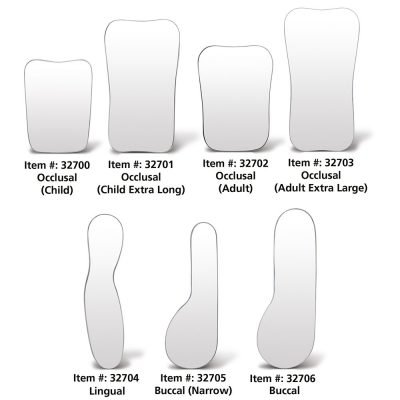 Intraoral Rhodium Coated Photographic Mirrors