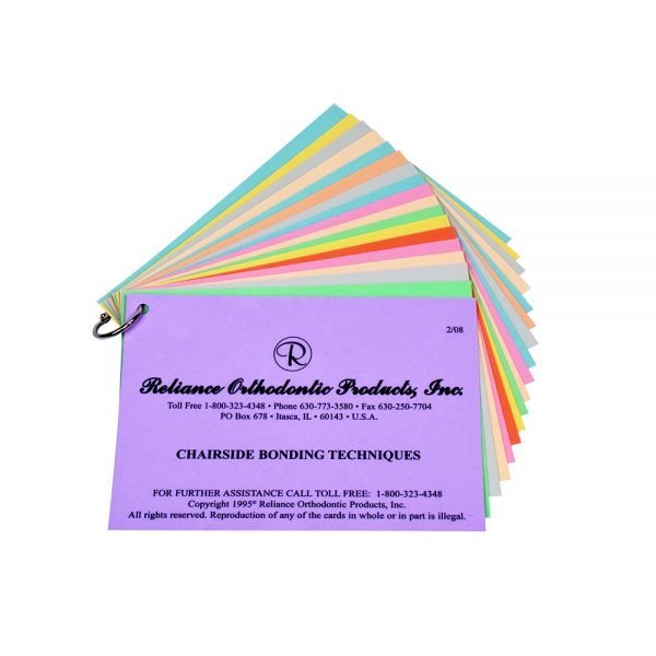 Chairside Bonding Technique Cards